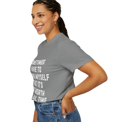 Not Worth the Jail Time Funny Comfort Colors T-Shirt