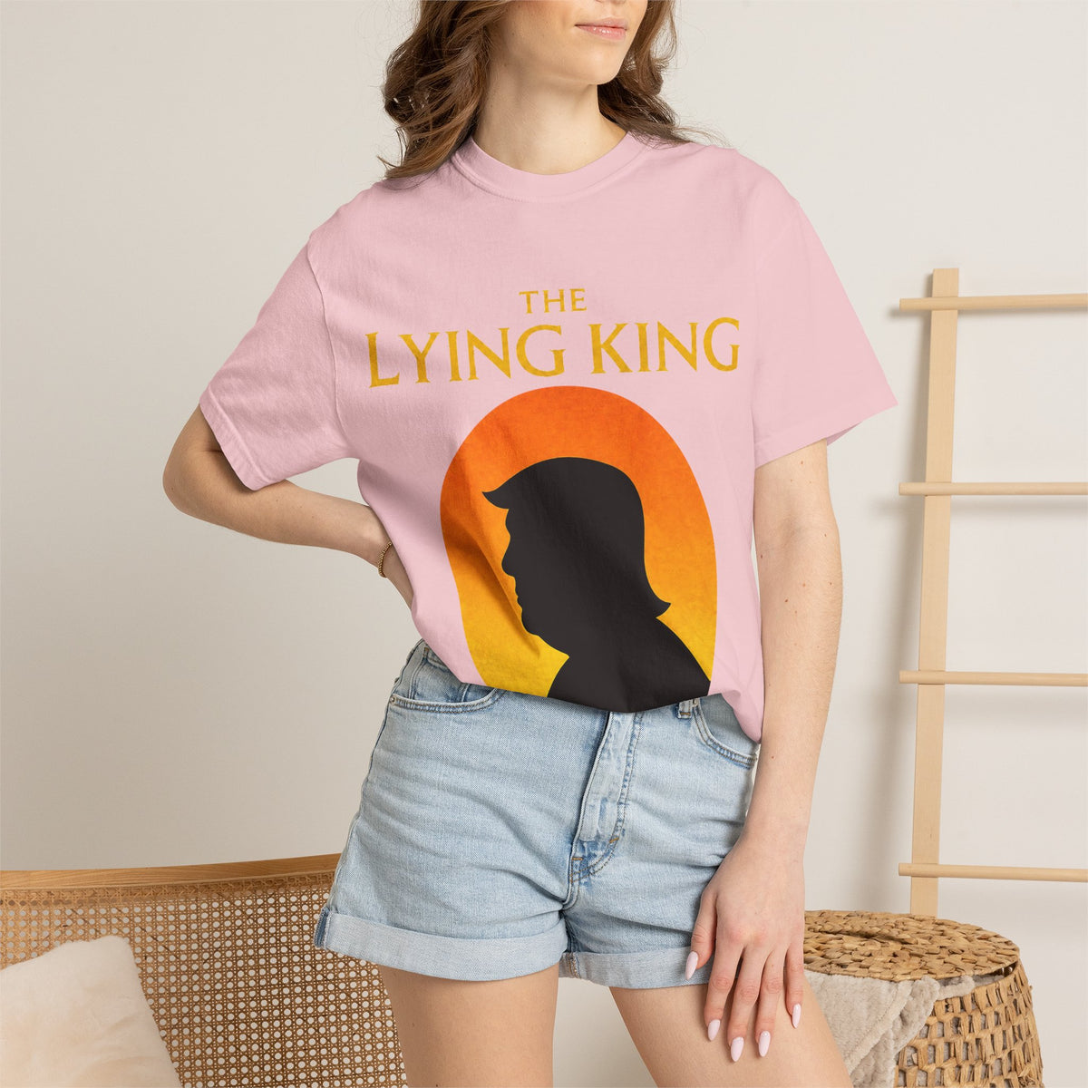 The Lying King Political Satire Comfort Colors T-Shirt