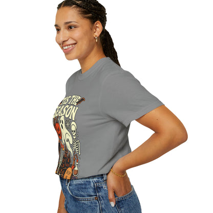 Tis the Season Spooky Halloween Comfort Colors Graphic Tee