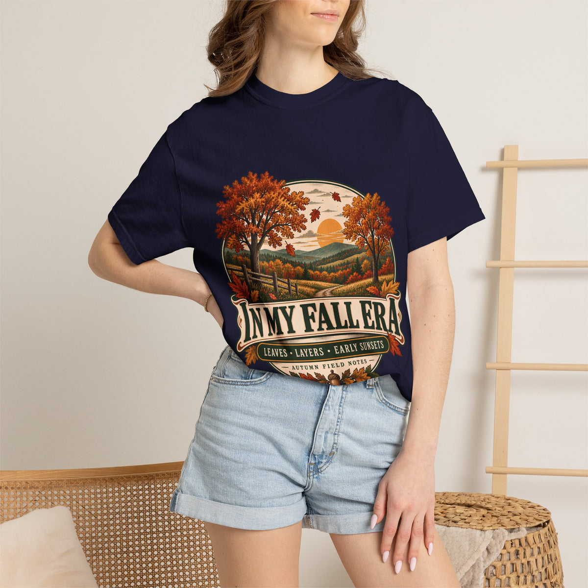In My Fall Era Autumn Comfort Colors Graphic T-Shirt