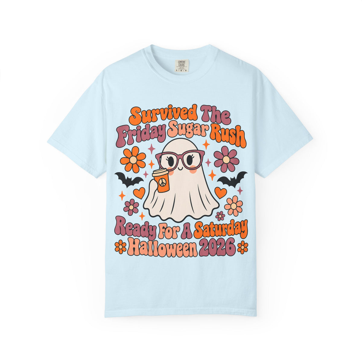 Friday Sugar Rush Halloween 2026 Comfort Colors Tee