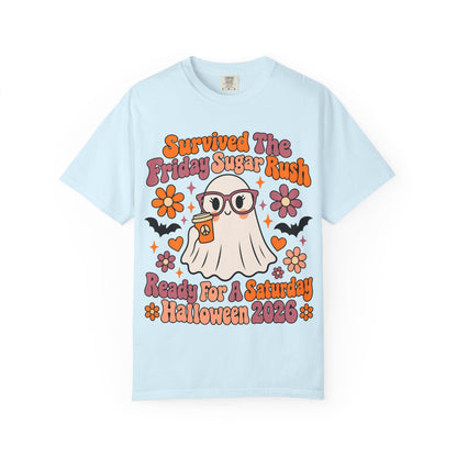 Friday Sugar Rush Halloween 2026 Comfort Colors Tee