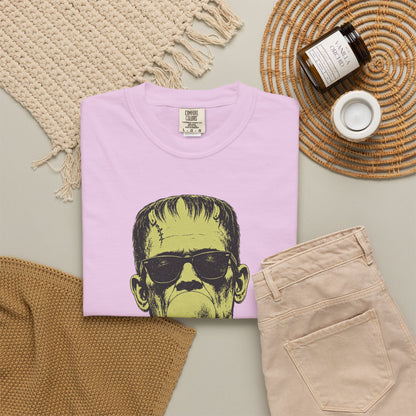 Frankenstein Bubblegum Peace Sign Comfort Colors T-Shirt