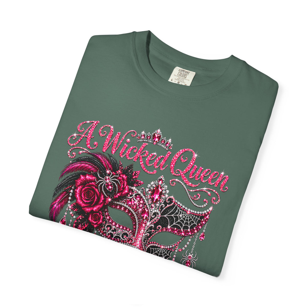 Personalized Wicked Queen October Birthday Comfort Colors Tee