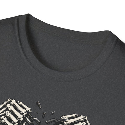 The Final Escape 1926 Shirt – Skeleton Chains Hourglass Art Deco Tee