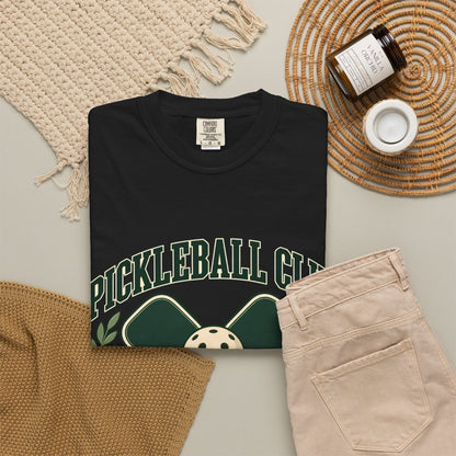 Pickleball Club Court Time Over Screen Time Comfort Colors Tee