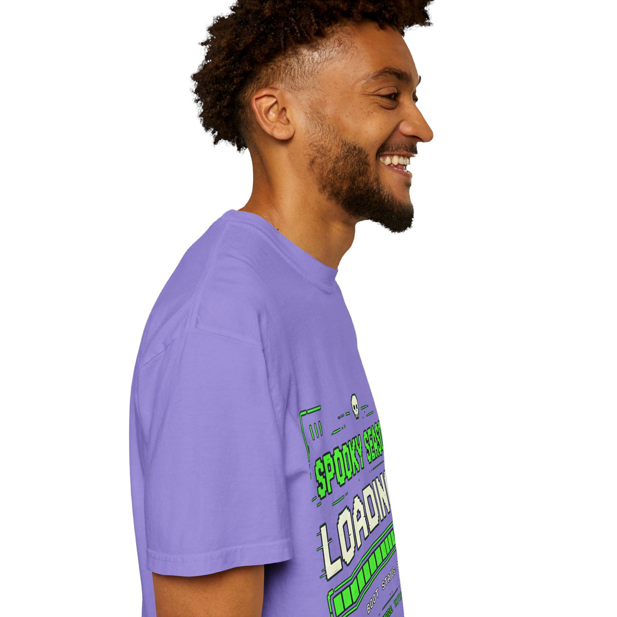 Spooky Season Loading Gamer Halloween Comfort Colors Tee