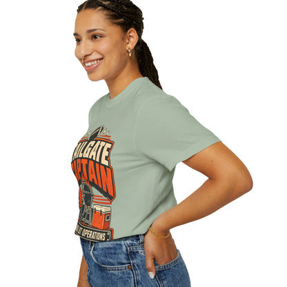 Tailgate Captain Football Game Day Comfort Colors T-Shirt