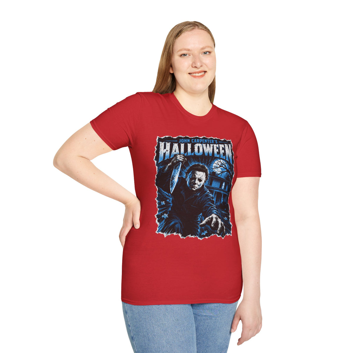 John Carpenter's Halloween Comic Book Style Shirt