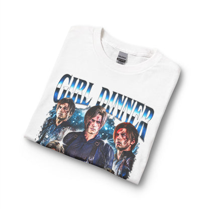 Girl Dinner Survival Horror Gildan Heavy Cotton Long Sleeve Tee