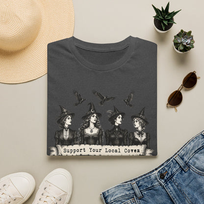 Support Your Local Coven Feminist Witch T-Shirt