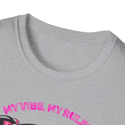 My Vibe, My Rules Anime Chibi Graphic Tee
