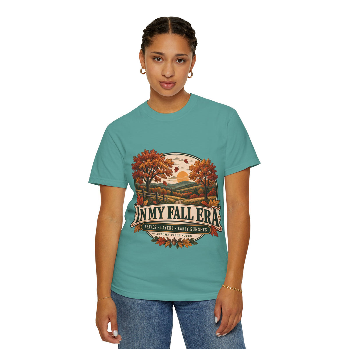 In My Fall Era Autumn Comfort Colors Graphic T-Shirt