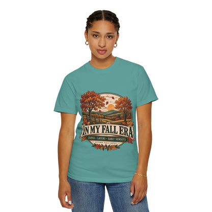 In My Fall Era Autumn Comfort Colors Graphic T-Shirt