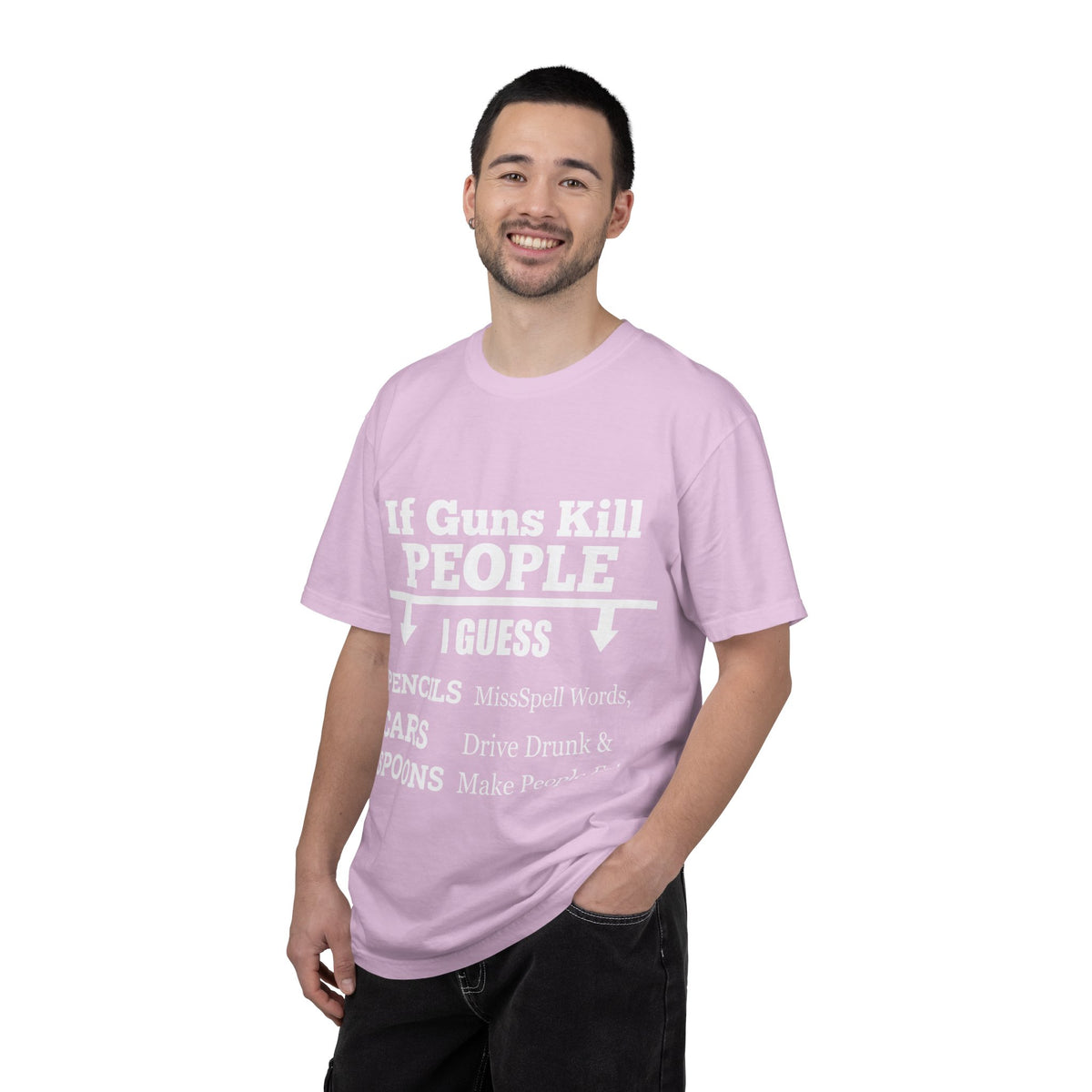 If Guns Kill People Funny Firearm Statement Comfort Colors Tee
