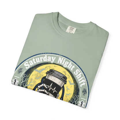 Saturday Night Shift Halloween 2026 Comfort Colors Tee