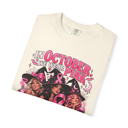 In October We Wear Pink My Coven Fights in Pink Tee