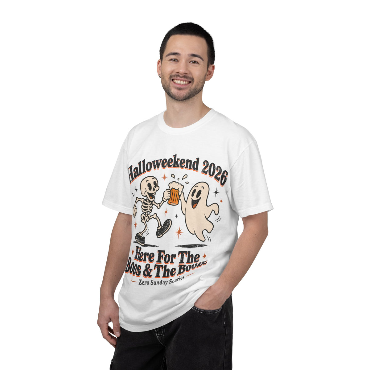 Halloweekend 2026 Boos & Booze Comfort Colors Tee