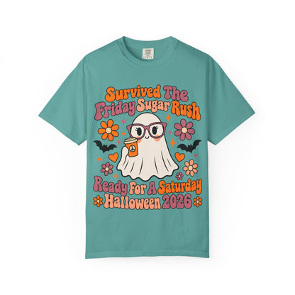 Friday Sugar Rush Halloween 2026 Comfort Colors Tee