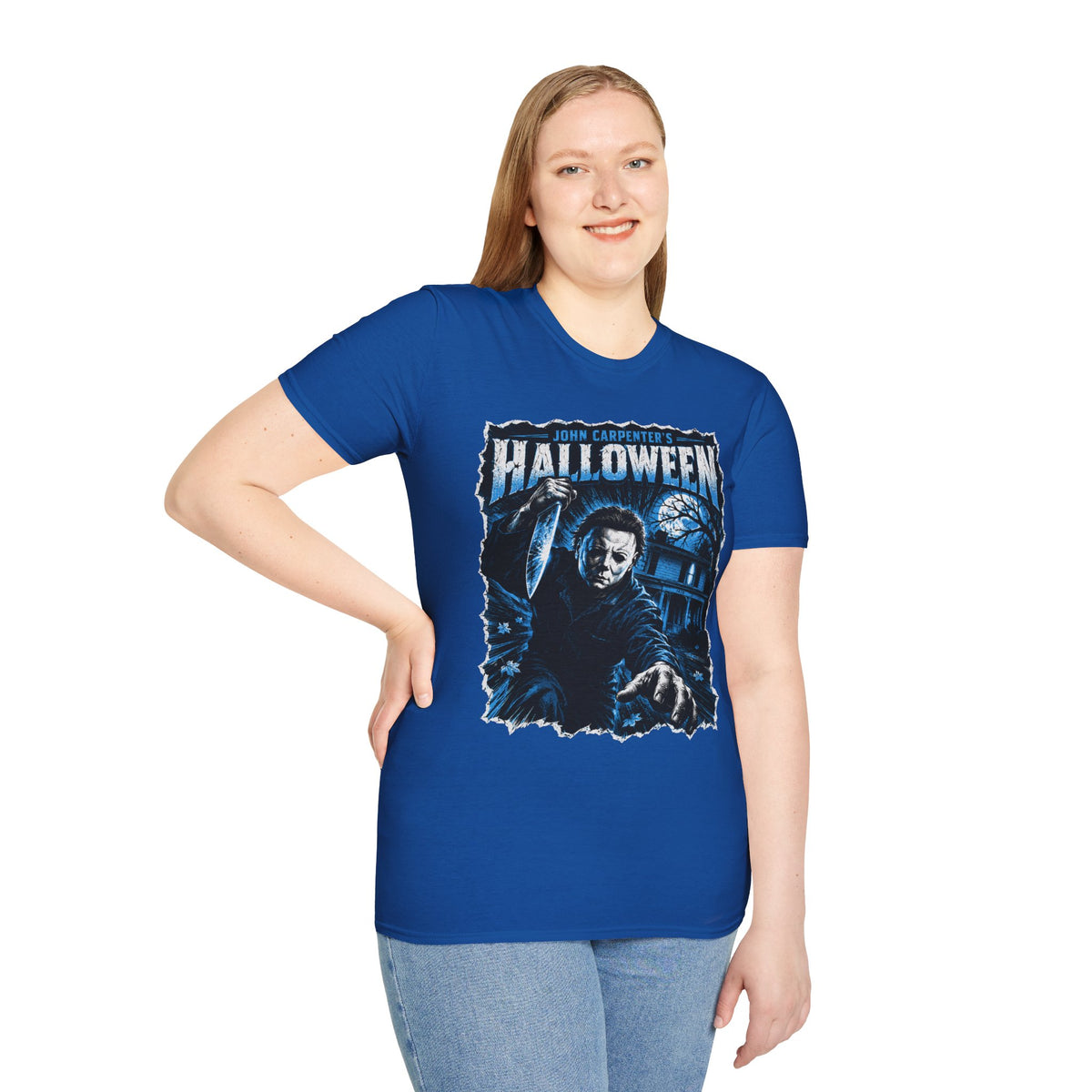 John Carpenter's Halloween Comic Book Style Shirt