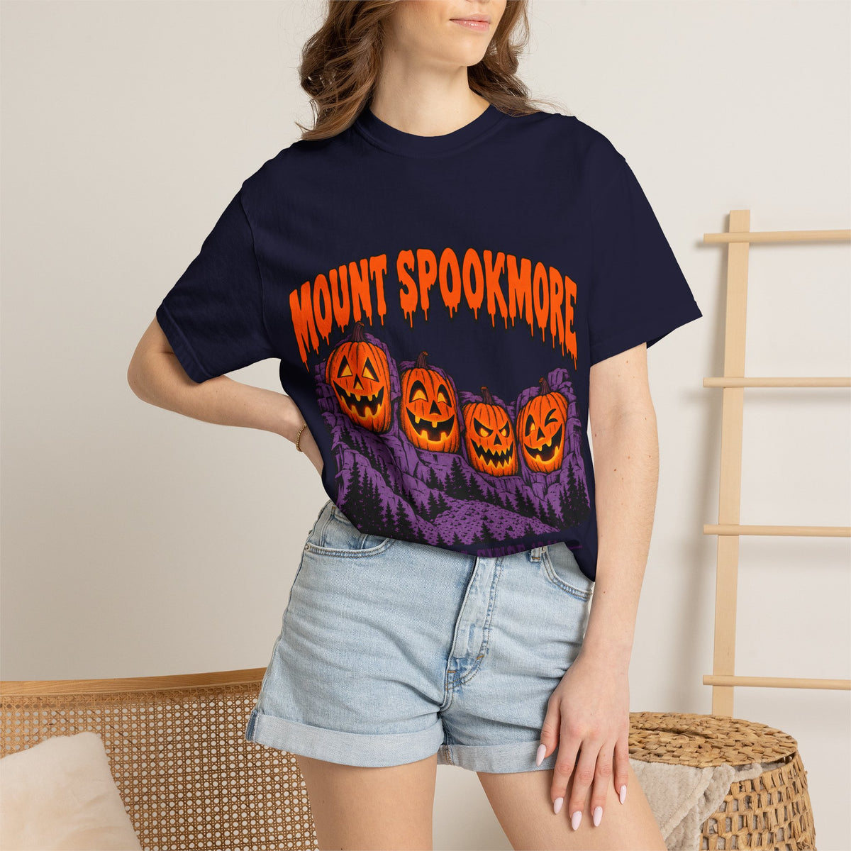 Mount Spookmore Halloween Comfort Colors T-Shirt