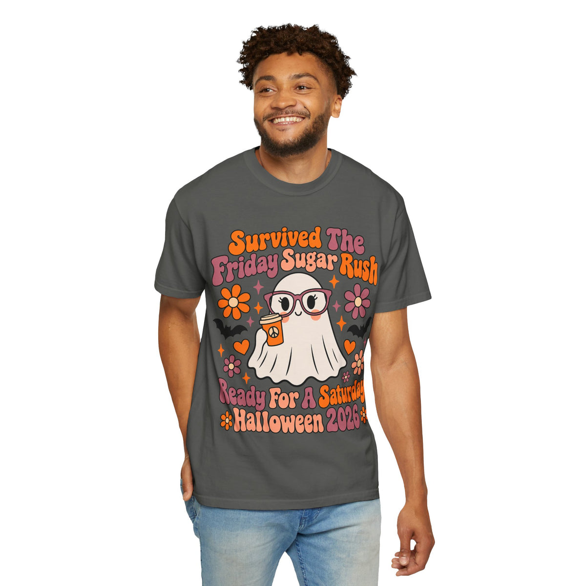 Friday Sugar Rush Halloween 2026 Comfort Colors Tee