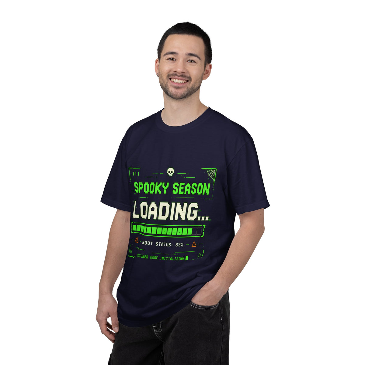 Spooky Season Loading Gamer Halloween Comfort Colors Tee