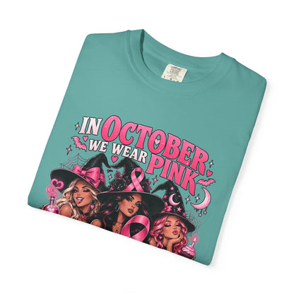 In October We Wear Pink My Coven Fights in Pink Tee