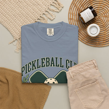 Pickleball Club Court Time Over Screen Time Comfort Colors Tee