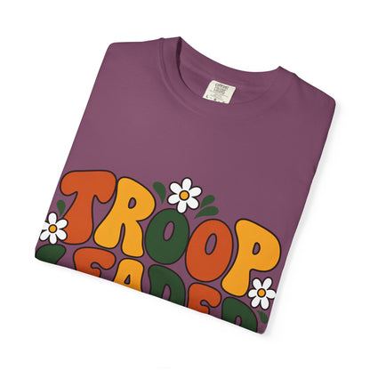 Troop Leader Coffee Campfires Chaos Comfort Colors Tee