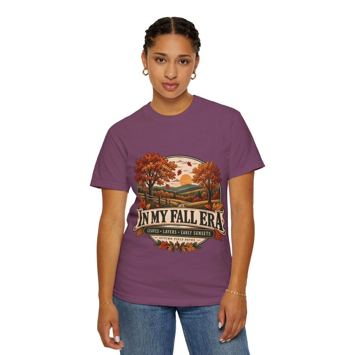 In My Fall Era Autumn Comfort Colors Graphic T-Shirt