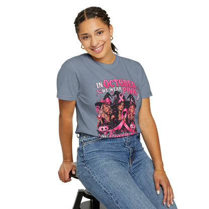 In October We Wear Pink My Coven Fights in Pink Tee
