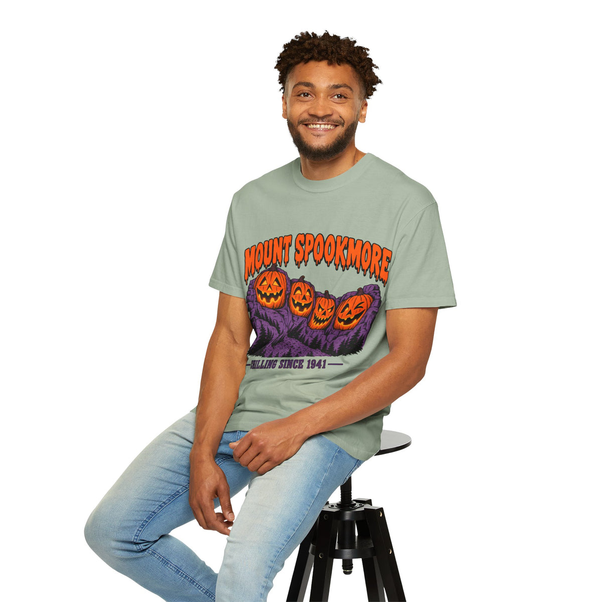Mount Spookmore Halloween Comfort Colors T-Shirt