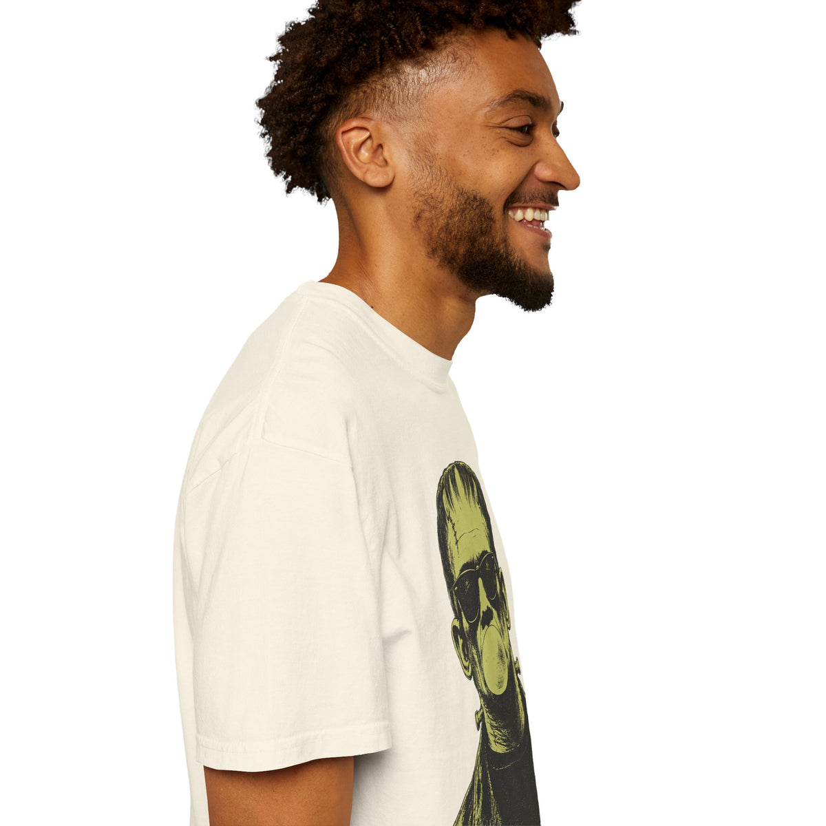 Frankenstein Bubblegum Peace Sign Comfort Colors T-Shirt
