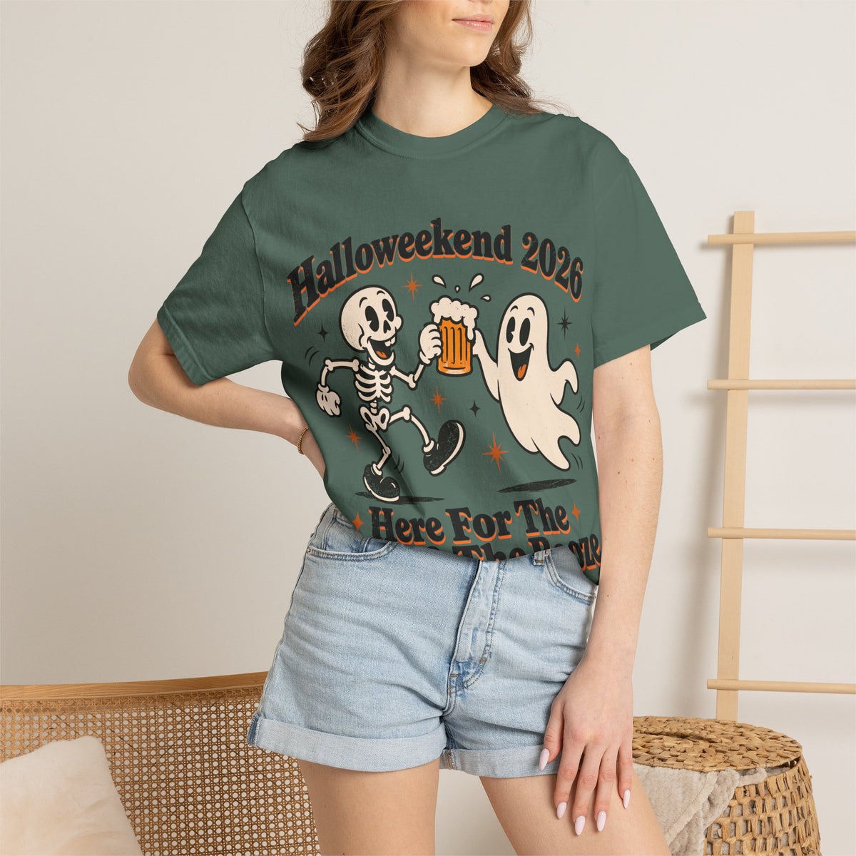 Halloweekend 2026 Boos & Booze Comfort Colors Tee