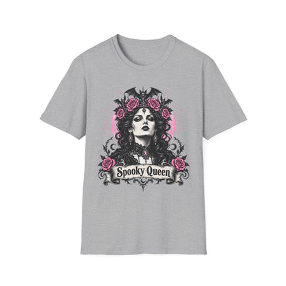 Pink Spooky Queen Pastel Gothic Glamour Witch T-Shirt