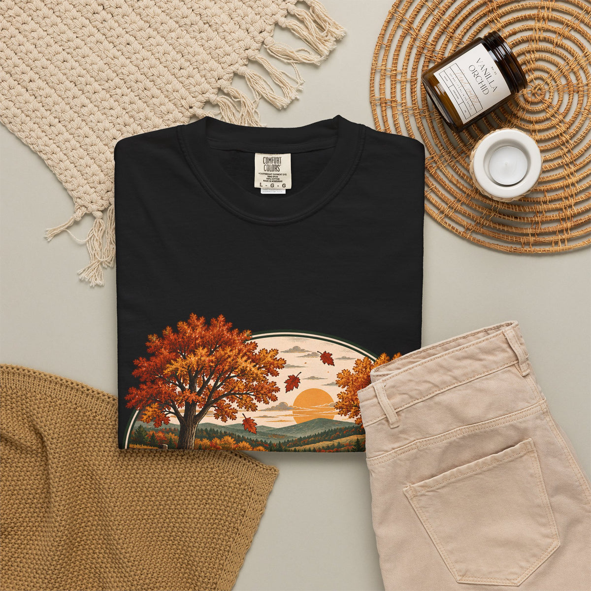 In My Fall Era Autumn Comfort Colors Graphic T-Shirt