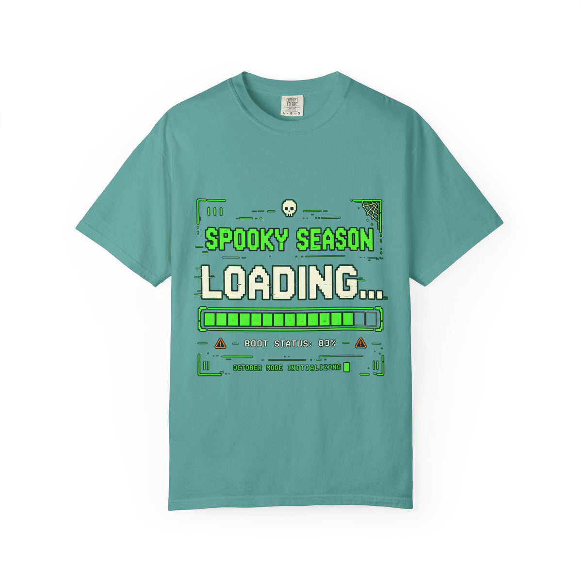 Spooky Season Loading Gamer Halloween Comfort Colors Tee