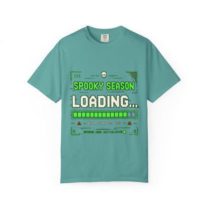 Spooky Season Loading Gamer Halloween Comfort Colors Tee