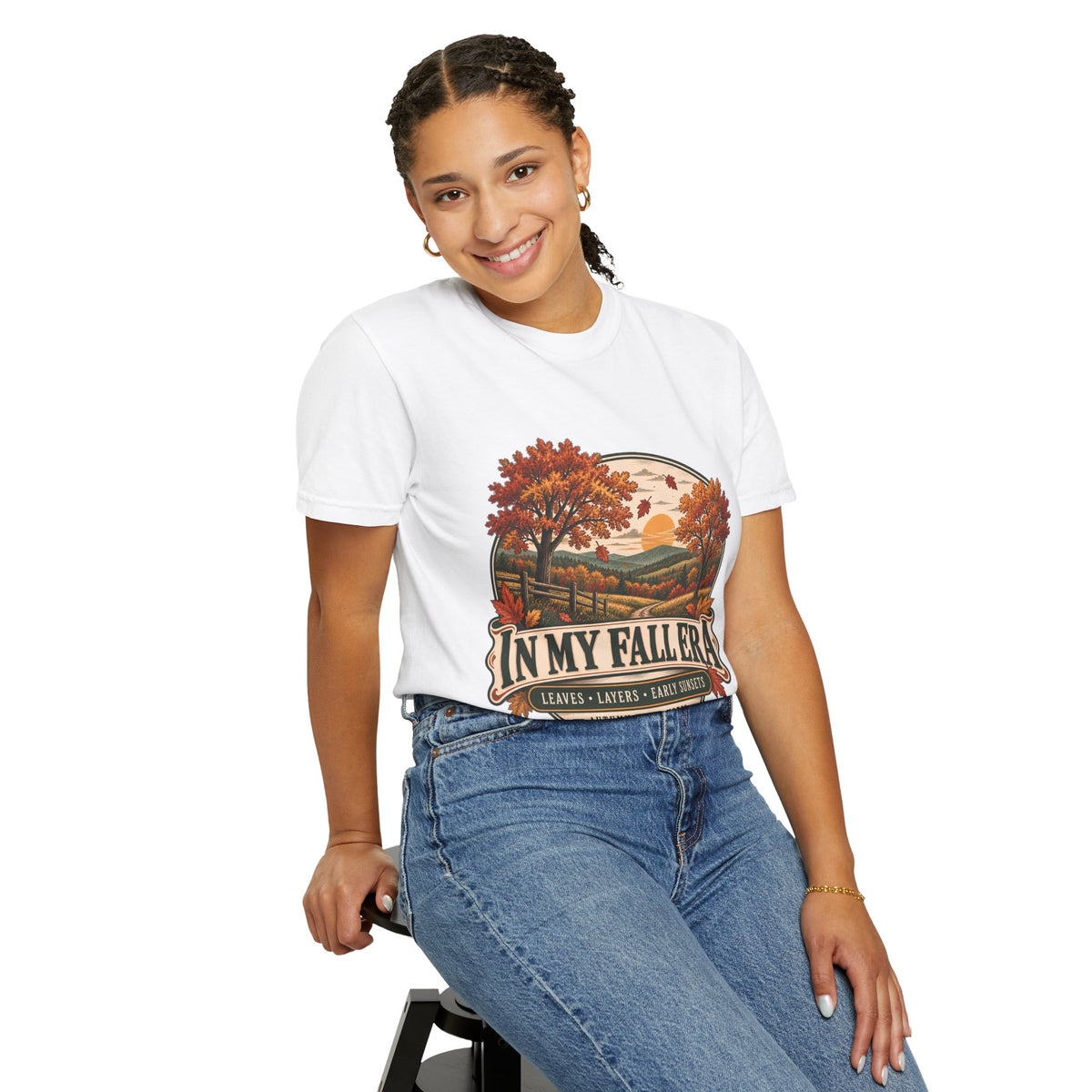 In My Fall Era Autumn Comfort Colors Graphic T-Shirt