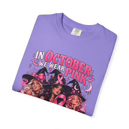 In October We Wear Pink My Coven Fights in Pink Tee