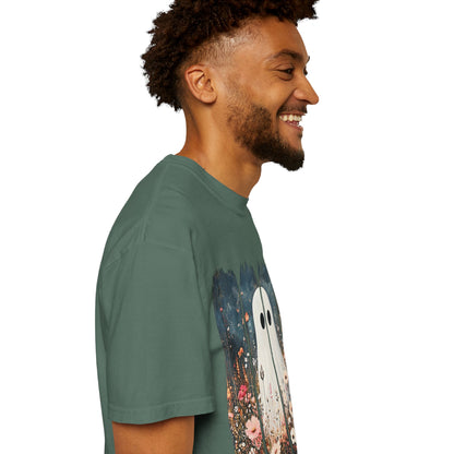 Floral Ghost Wildflower Halloween Comfort Colors T-Shirt