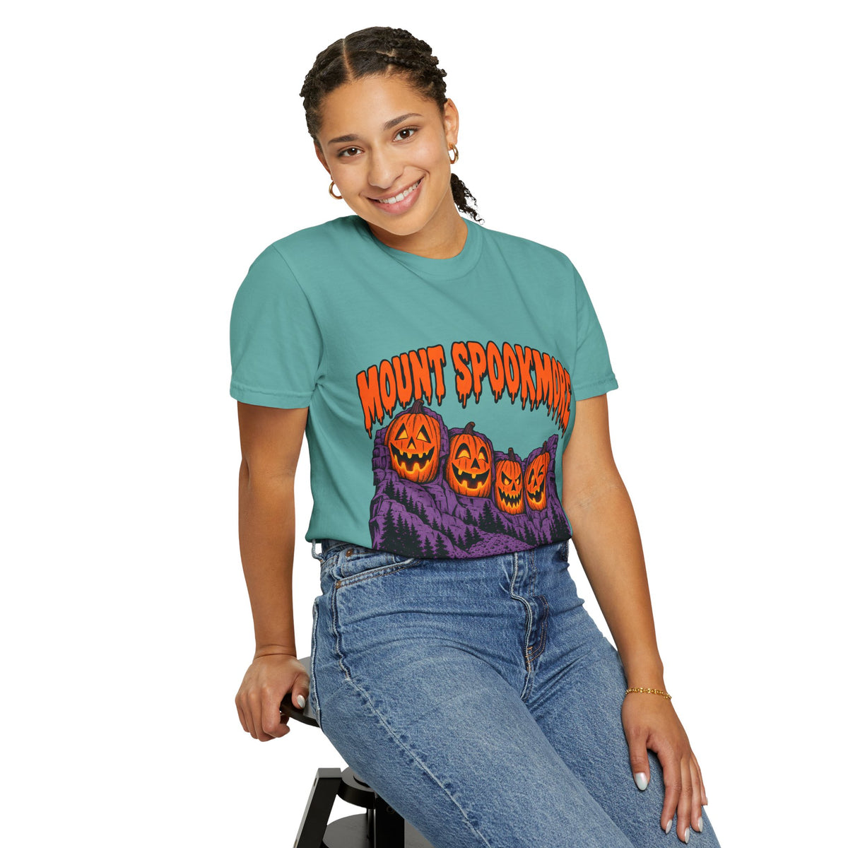 Mount Spookmore Halloween Comfort Colors T-Shirt