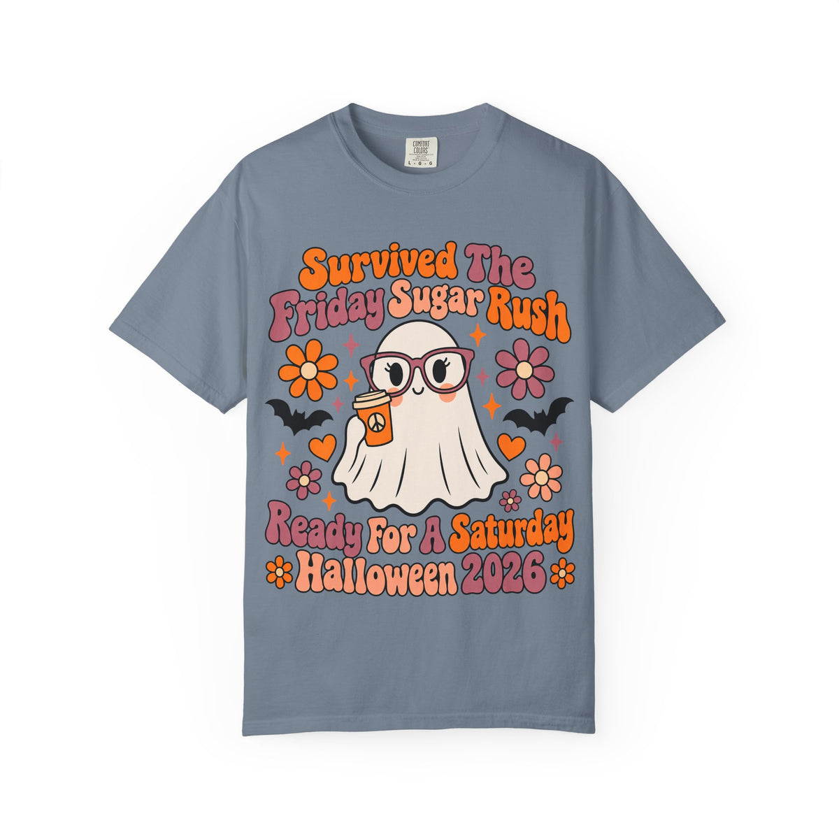 Friday Sugar Rush Halloween 2026 Comfort Colors Tee