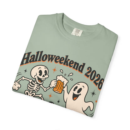 Halloweekend 2026 Boos & Booze Comfort Colors Tee