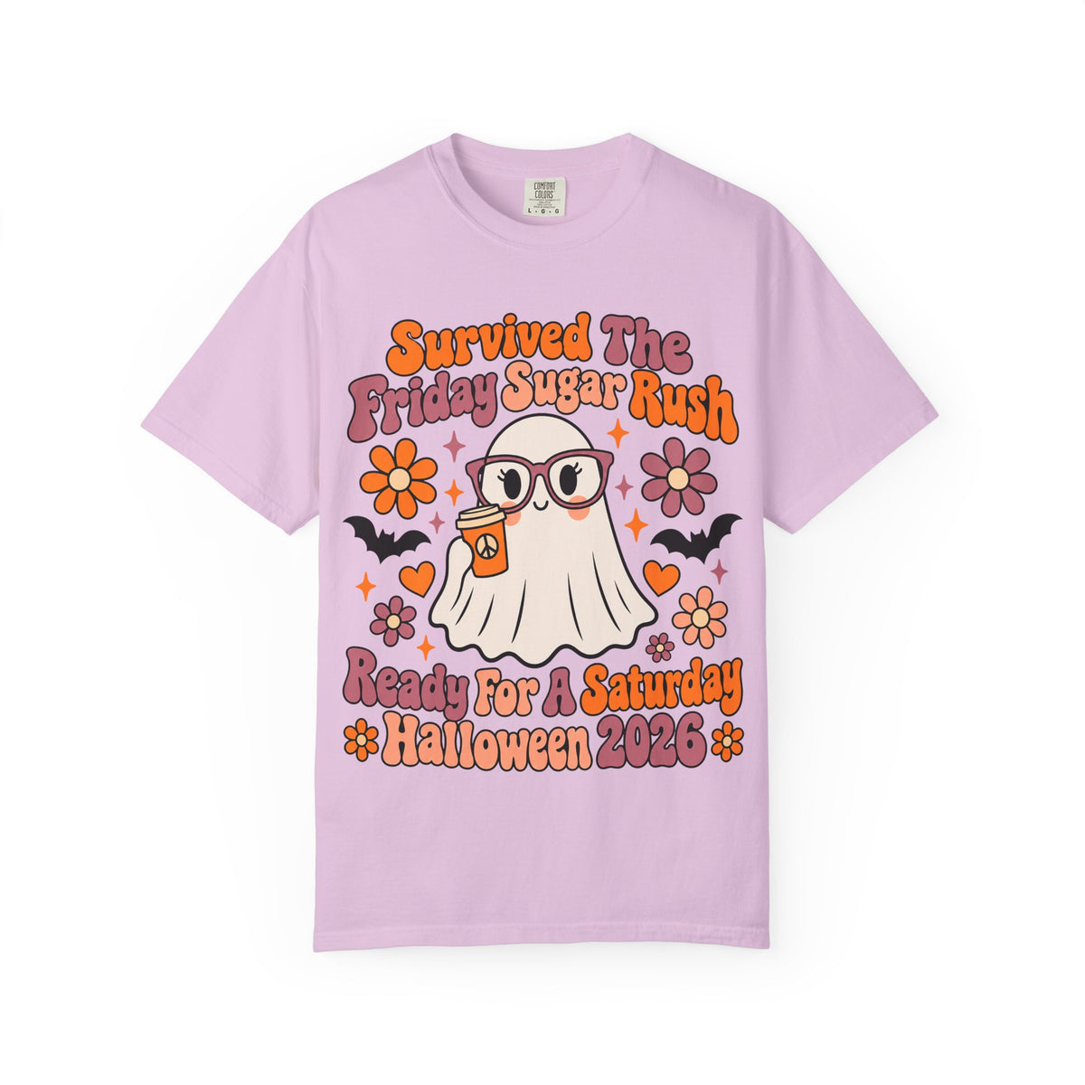 Friday Sugar Rush Halloween 2026 Comfort Colors Tee