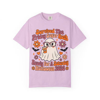 Friday Sugar Rush Halloween 2026 Comfort Colors Tee
