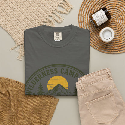 Wilderness Camp Crew Savannah GA Comfort Colors Tee