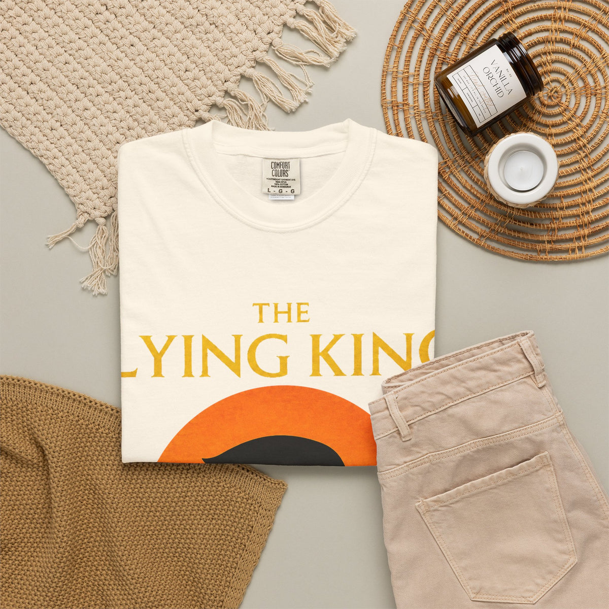 The Lying King Political Satire Comfort Colors T-Shirt