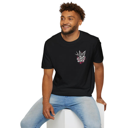 Raising Rebels Girl Dad Biker Graphic Tee